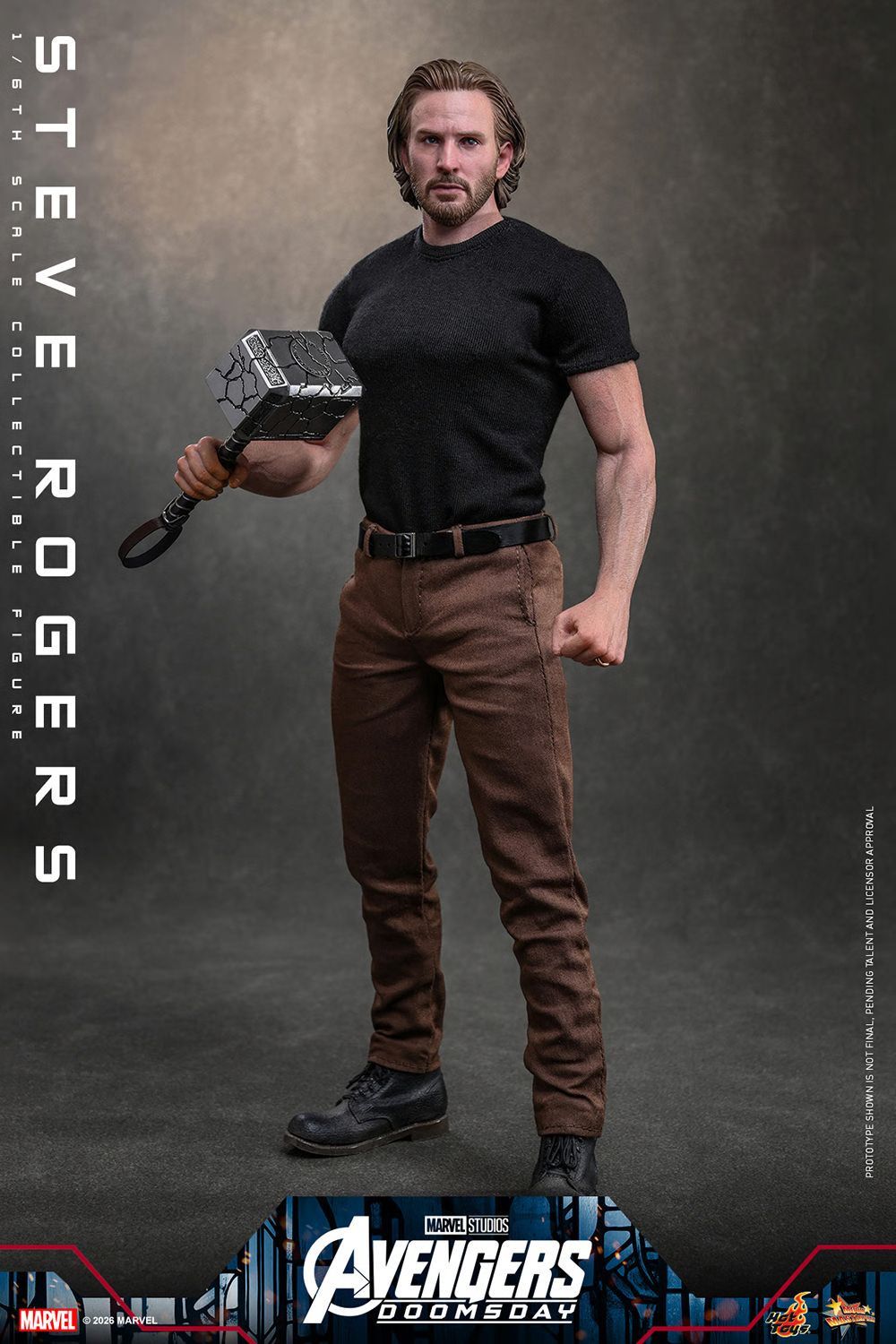 Avengers: Doomsday - Steve Rogers 1:6 Scale Deluxe Collectable Action Figure