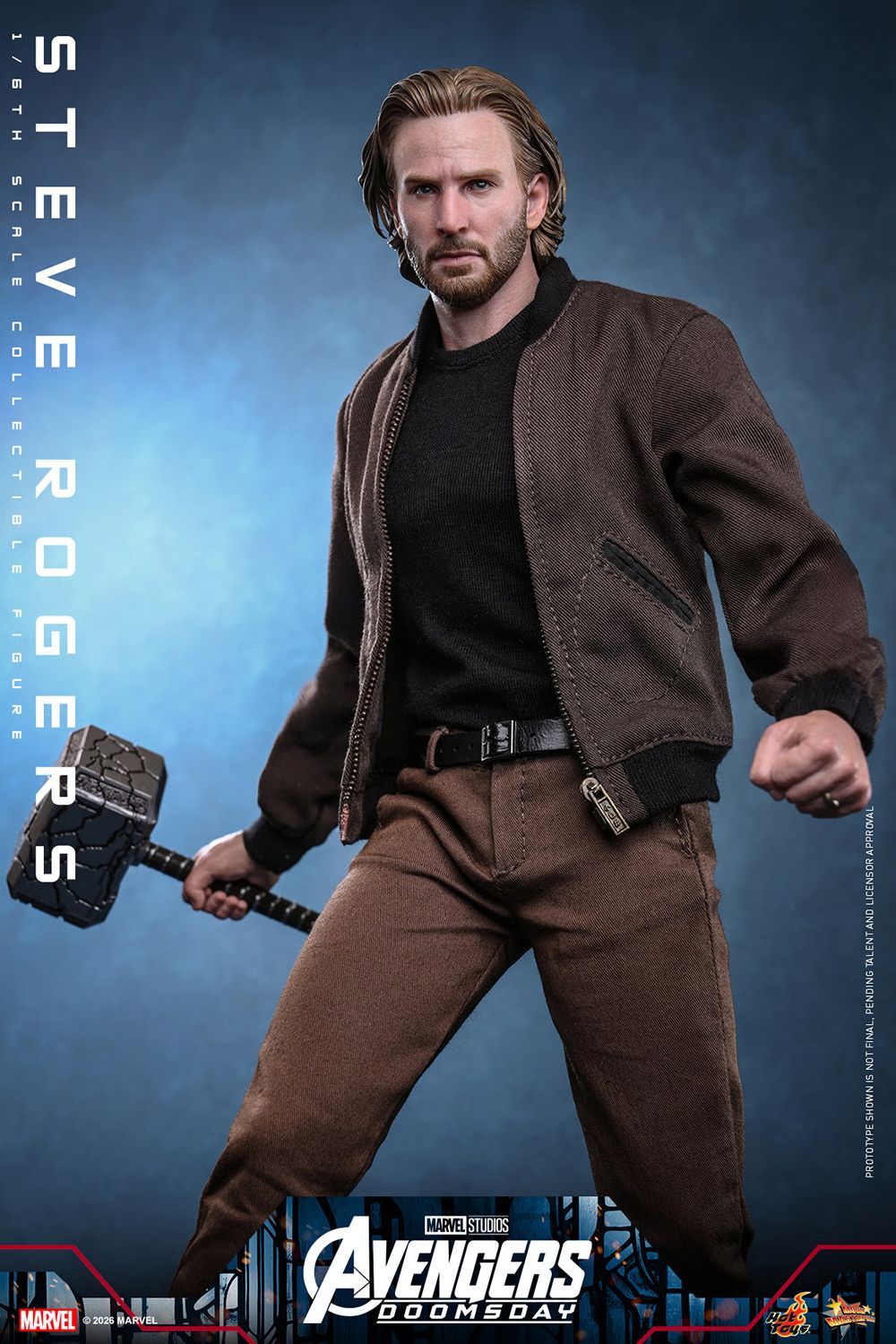 Avengers: Doomsday - Steve Rogers 1:6 Scale Deluxe Collectable Action Figure