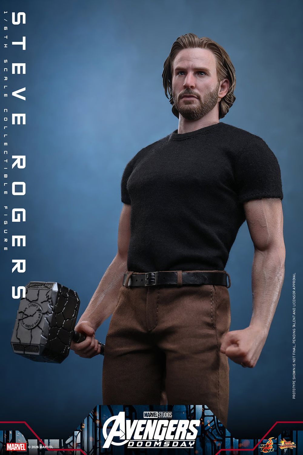 Avengers: Doomsday - Steve Rogers 1:6 Scale Deluxe Collectable Action Figure