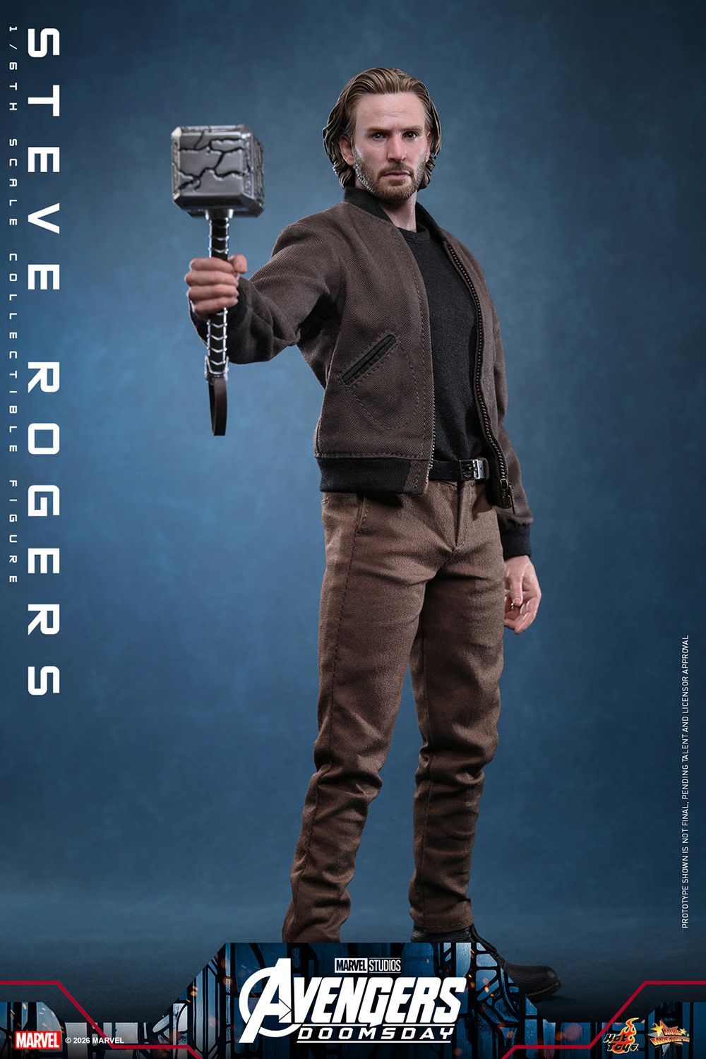 Avengers: Doomsday - Steve Rogers 1:6 Scale Deluxe Collectable Action Figure