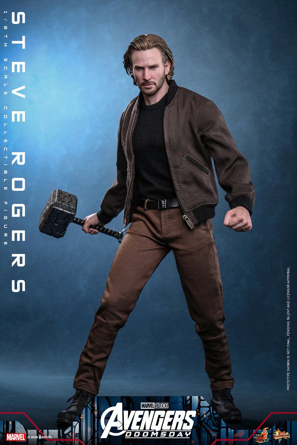 Avengers: Doomsday - Steve Rogers 1:6 Scale Deluxe Collectable Action Figure