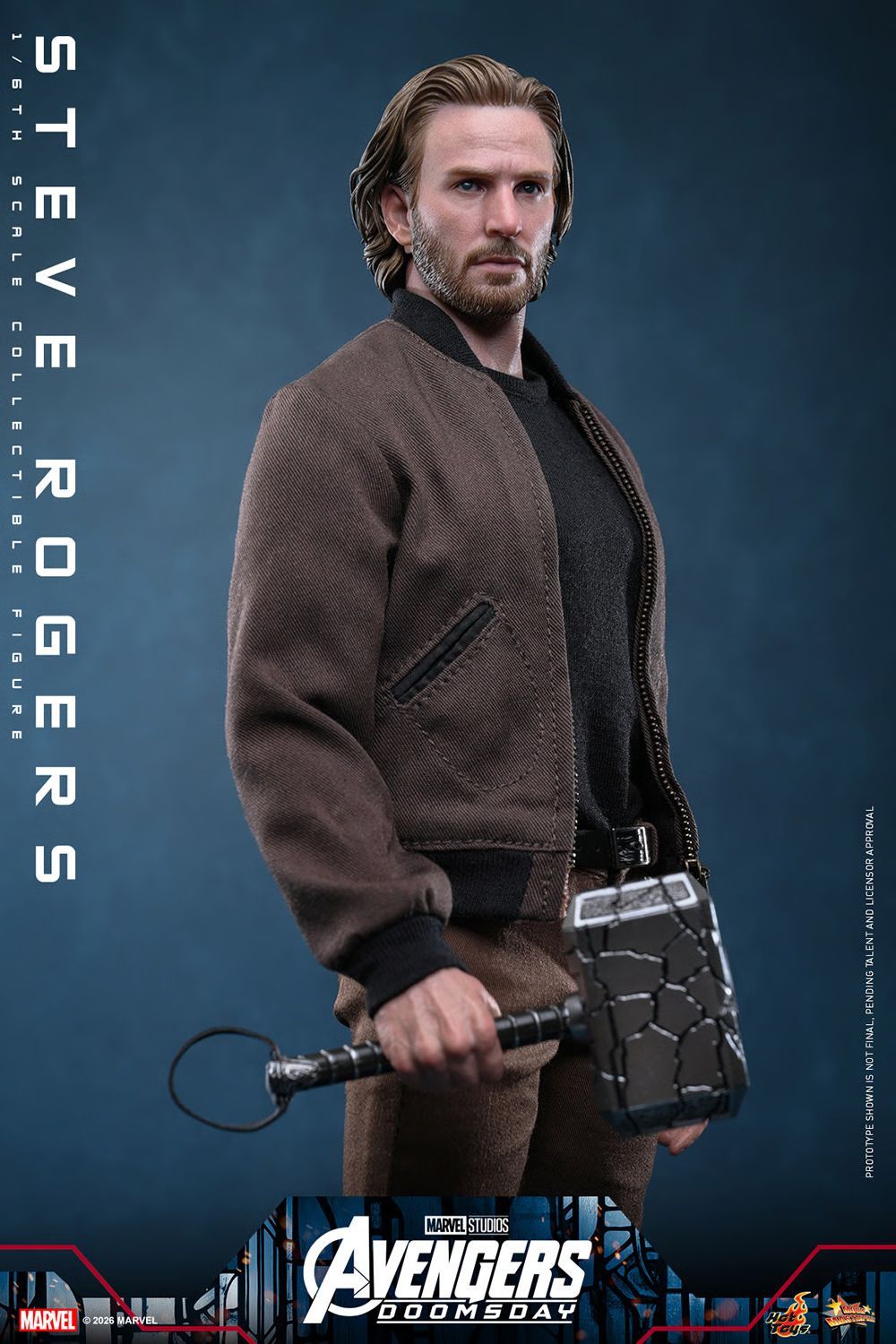 Avengers: Doomsday - Steve Rogers 1:6 Scale Deluxe Collectable Action Figure