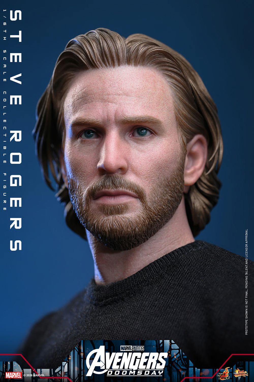 Avengers: Doomsday - Steve Rogers 1:6 Scale Deluxe Collectable Action Figure