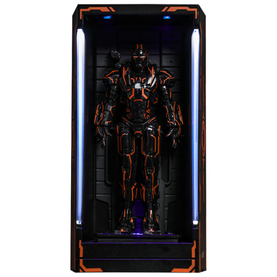 Iron Man 2 - War Machine Neon Tech Hall of Armour