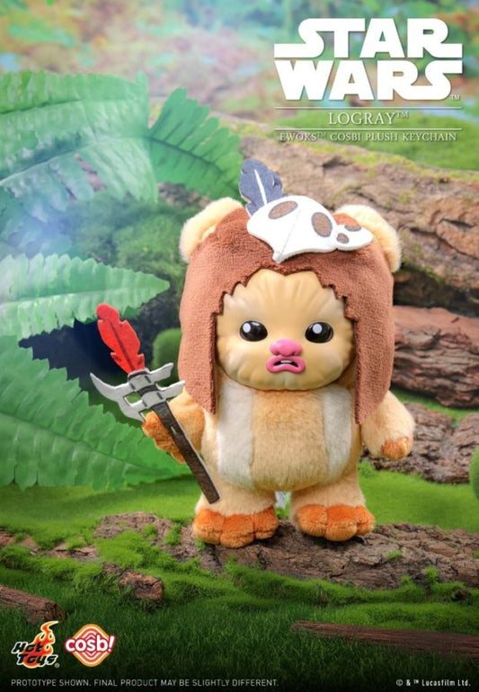 Star Wars - Ewok Cosbi Plush Keychain Collection (Display of 6)