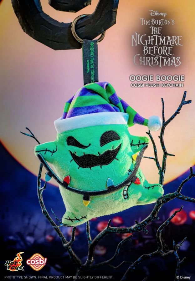 The Nightmare Before Christmas - Jack & Friends Cosbi Plush Keychain Collection (Display of 6)