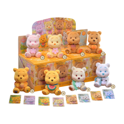 Winnie the Pooh - Bloom to Snow Cosbi Plush Keychain Collection (Display of 6)