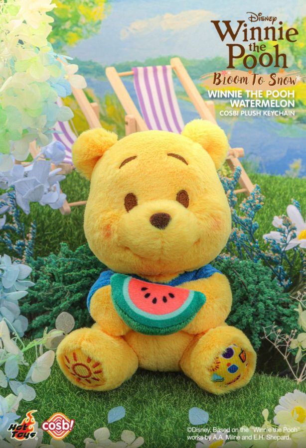 Winnie the Pooh - Bloom to Snow Cosbi Plush Keychain Collection (Display of 6)
