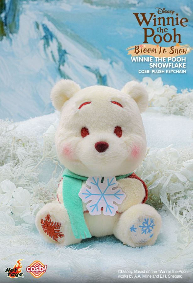 Winnie the Pooh - Bloom to Snow Cosbi Plush Keychain Collection (Display of 6)