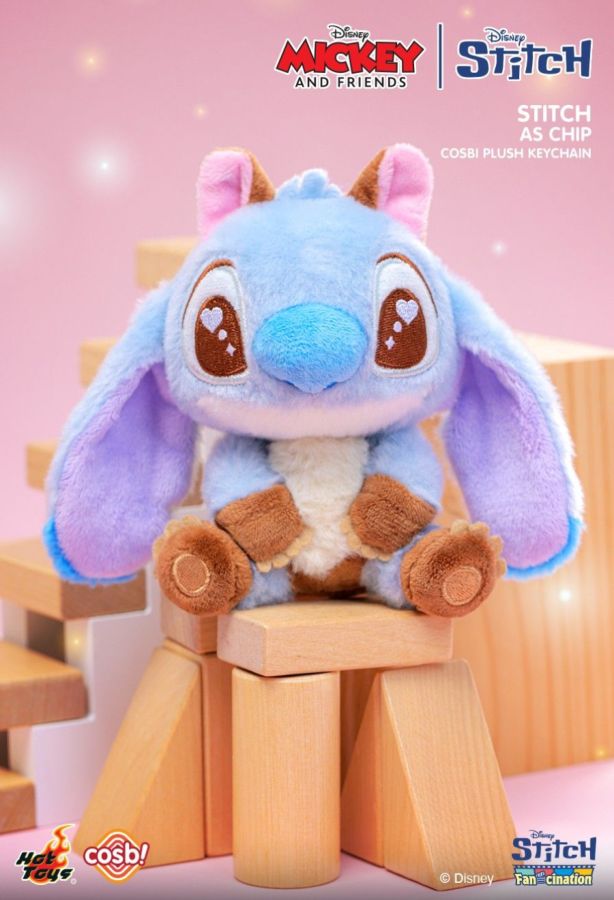Lilo & Stitch - Stitch as Mickey & Friend - Cosbi Plush Keychain Collection (Display of 6)