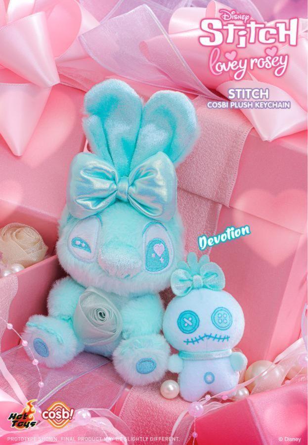 Lilo & Stitch - Stitch Lovey-Rosey Cosbi Plush Keychain Collection (Display of 6)