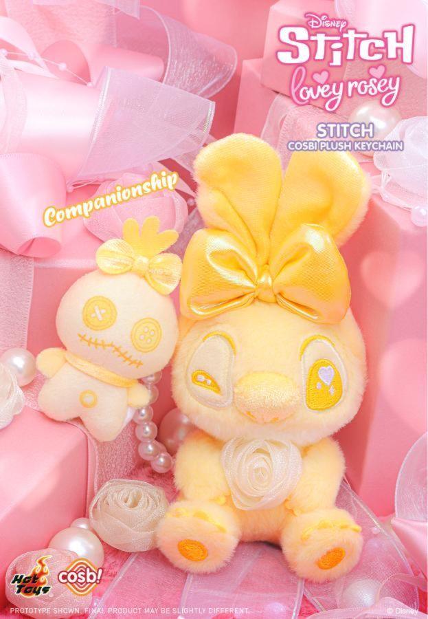 Lilo & Stitch - Stitch Lovey-Rosey Cosbi Plush Keychain Collection (Display of 6)