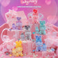 Lilo & Stitch - Stitch Lovey-Rosey Cosbi Plush Keychain Collection (Display of 6)