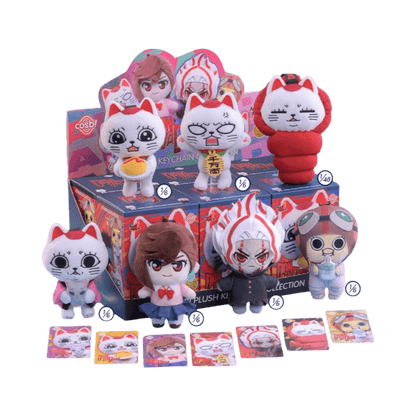 Dan Da Dan - Dan Da Dan Cosbi Plush Keychain Collection (Display of 6)