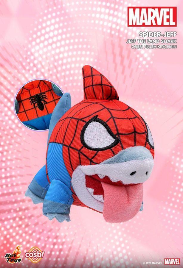 Marvel Rivals - Jeff the Shark Cosbi Plush Keychain Collection (Display of 6)