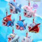 Marvel Rivals - Jeff the Shark Cosbi Plush Keychain Collection (Display of 6)