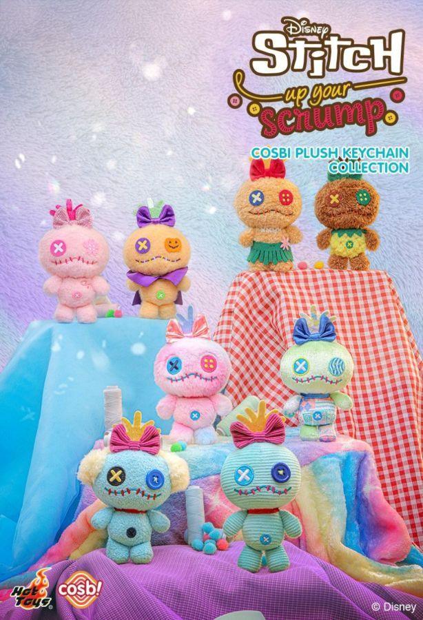 Lilo & Stitch - Scrump Cosbi Plush Keychain Collection (Display of 8)
