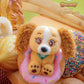 Disney - Cats & Dogs Bakery Cosbi Plush Keychain Collection Assortment (Display of 6)