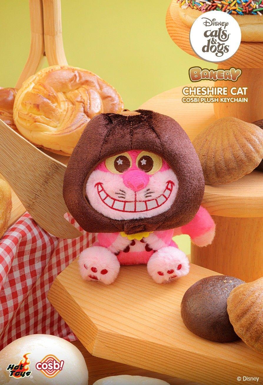 Disney - Cats & Dogs Bakery Cosbi Plush Keychain Collection Assortment (Display of 6)