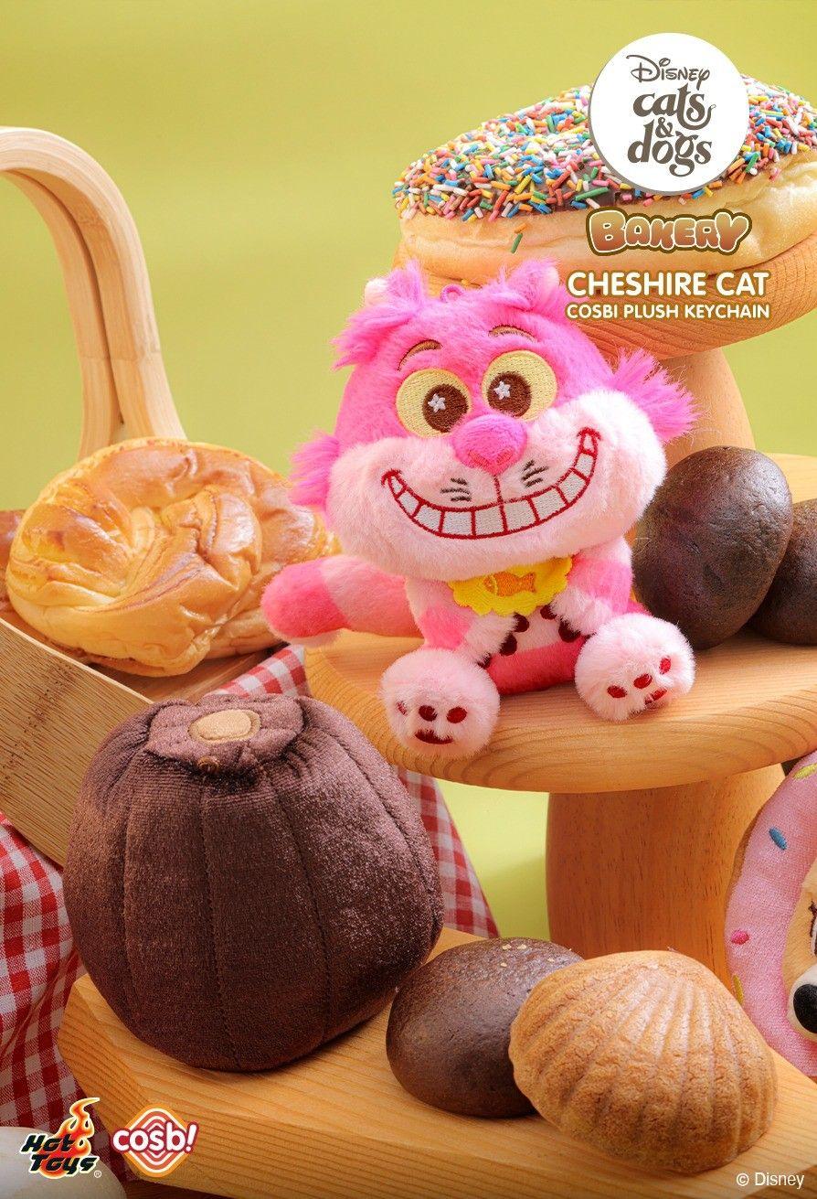 Disney - Cats & Dogs Bakery Cosbi Plush Keychain Collection Assortment (Display of 6)