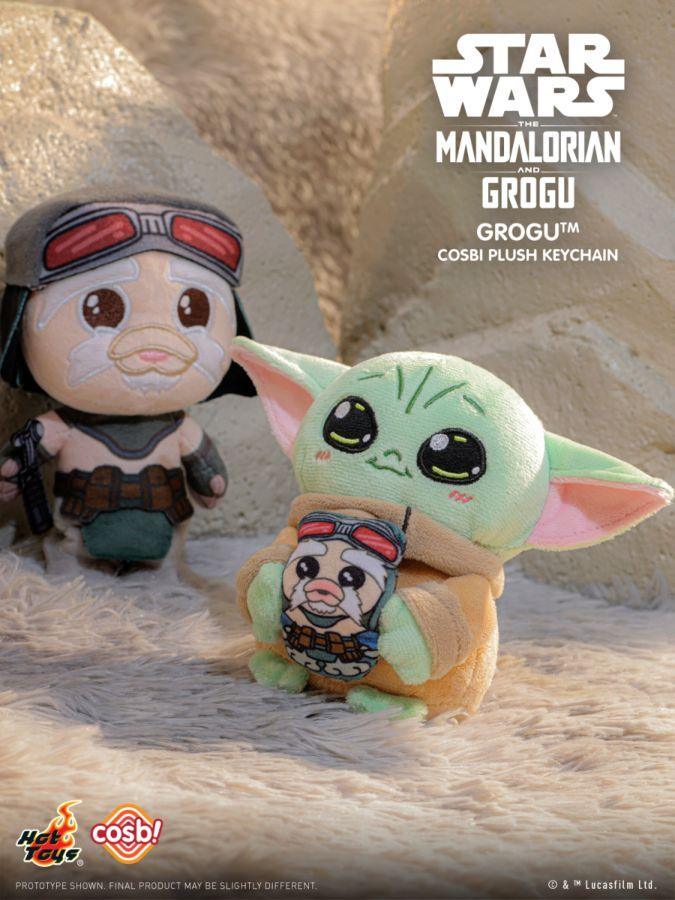 Star Wars: The Mandalorian - Grogu & Friends Cosbi Plush Keychain Collection (Display of 6)