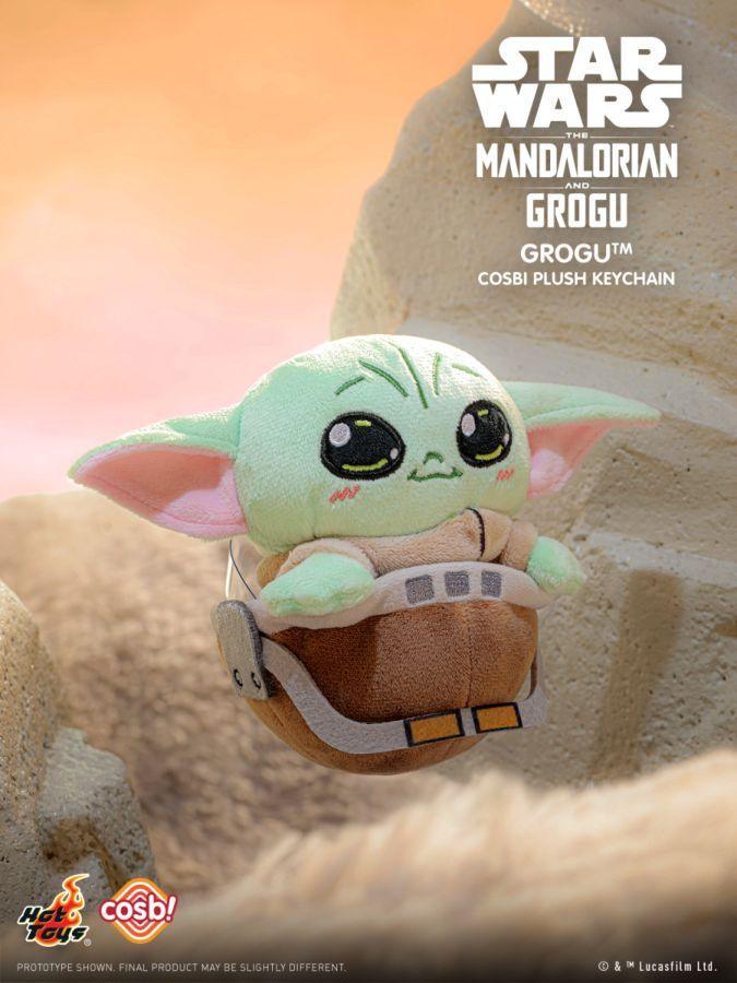 Star Wars: The Mandalorian - Grogu & Friends Cosbi Plush Keychain Collection (Display of 6)