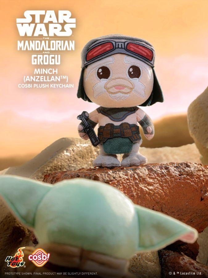 Star Wars: The Mandalorian - Grogu & Friends Cosbi Plush Keychain Collection (Display of 6)