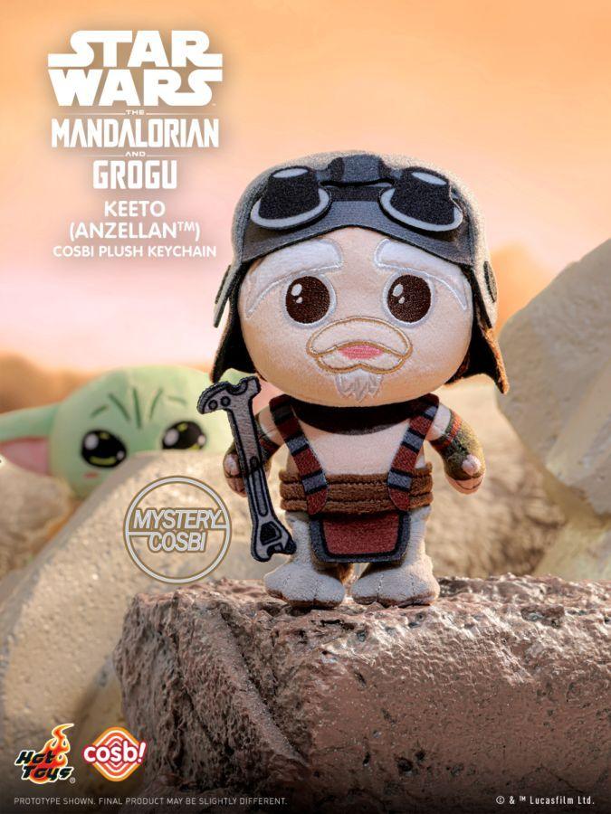 Star Wars: The Mandalorian - Grogu & Friends Cosbi Plush Keychain Collection (Display of 6)