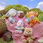 Winnie the Pooh - 100th Anniversary Cosbi Plush Keychain Assortment (Display of 8)