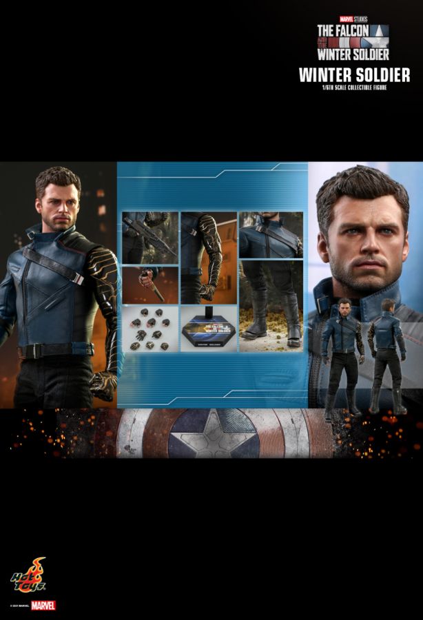 The Falcon and the Winter Soldier - Winter Soldier 1:6 Scale 12" Action Figure