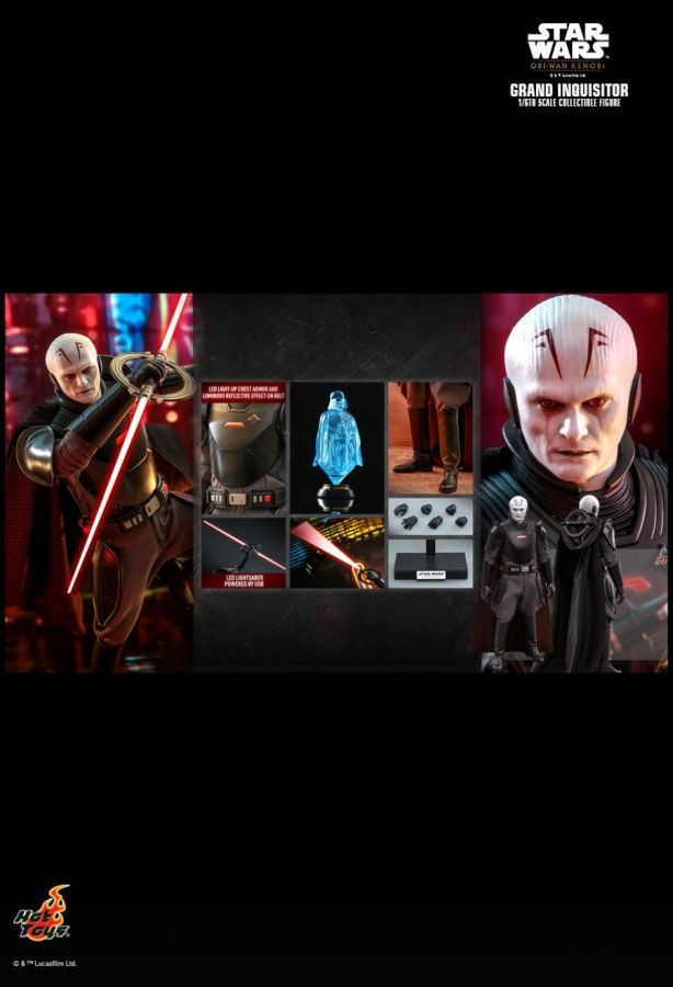 Star Wars: Obi-Wan Kenobi - Grand Inquisitor 1:6 Scale Action Figure