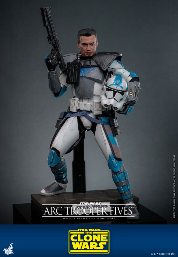 Star Wars: The Clone Wars - Arc Trooper Fives 1:6 Scale Collectable Action Figure