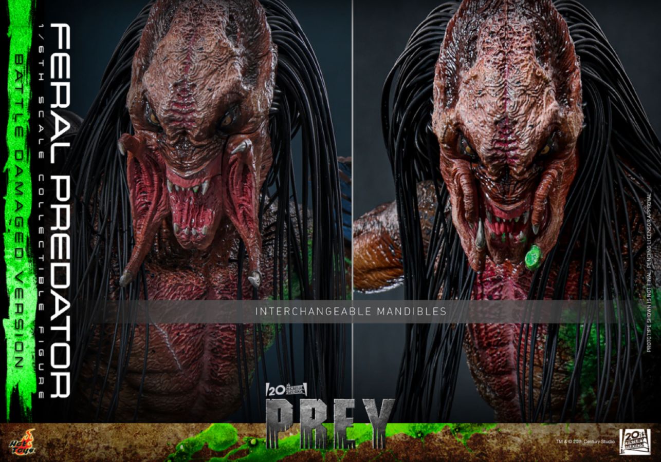 Predator: Prey - Feral Predator (Battle Damaged Version) 1:6 Scale Collectable Action Figure