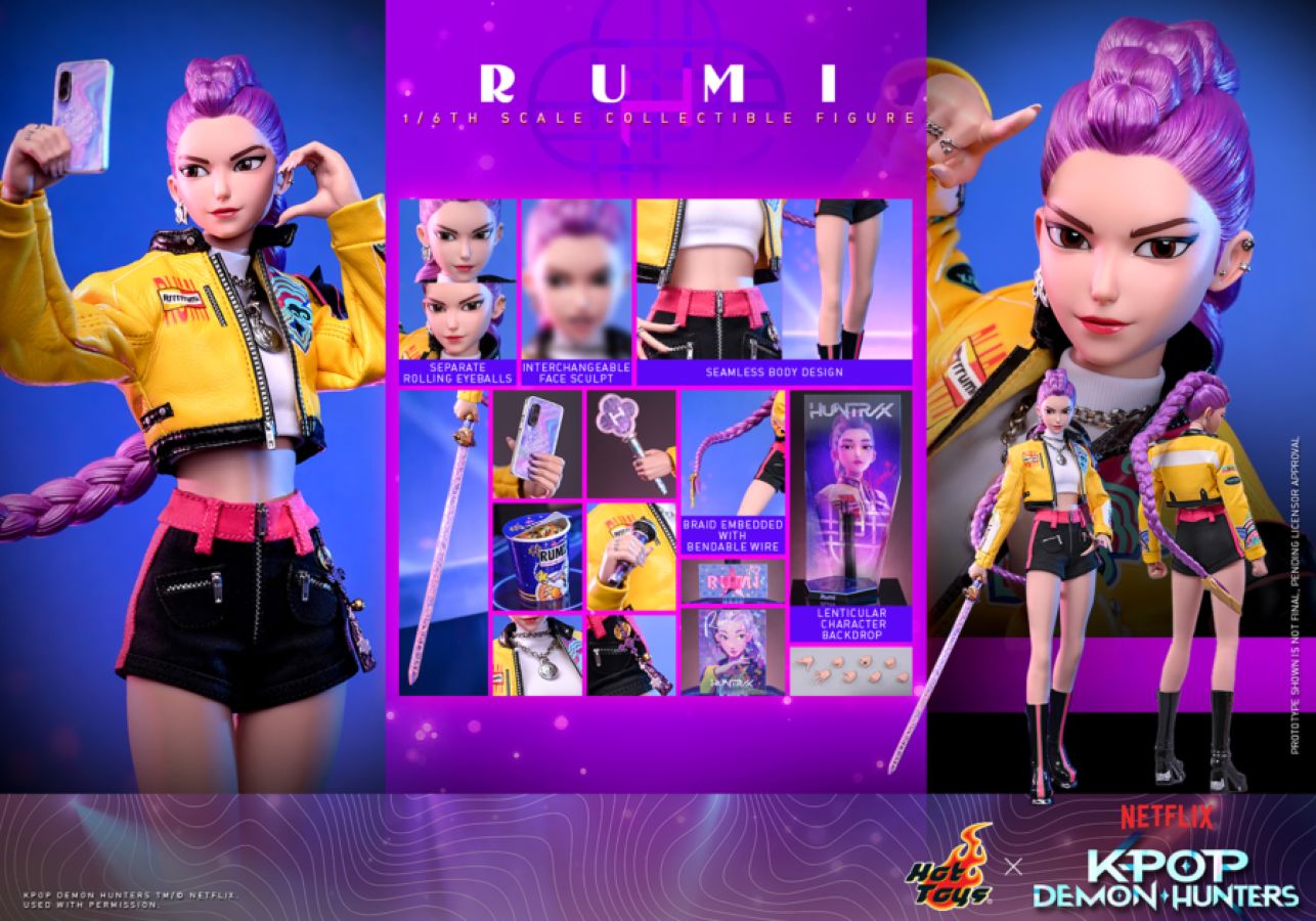 KPop Demon Hunters - Rumi 1:6 Scale Collectible Action Figure