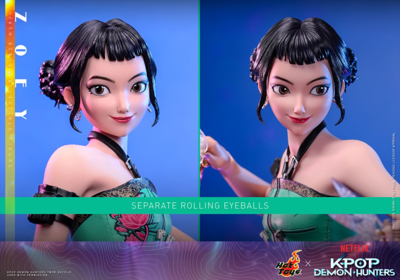 KPop Demon Hunters - Zoey 1:6 Scale Collectible Action Figure