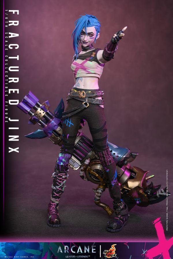Arcane: League of Legends - Fractured Jinx 1:6 Scale Collectible Action Figure
