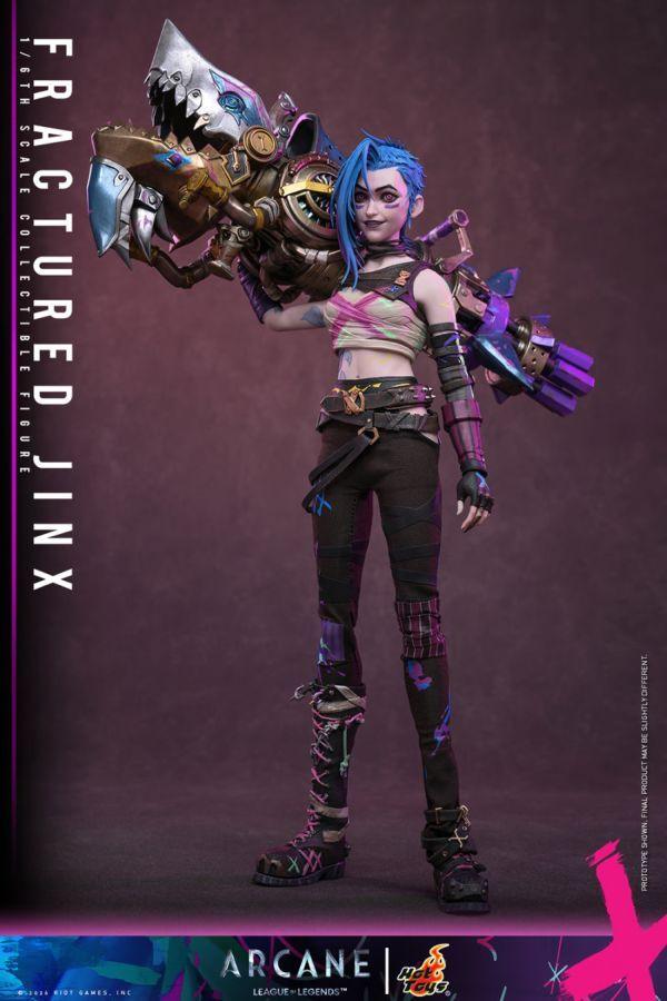 Arcane: League of Legends - Fractured Jinx 1:6 Scale Collectible Action Figure