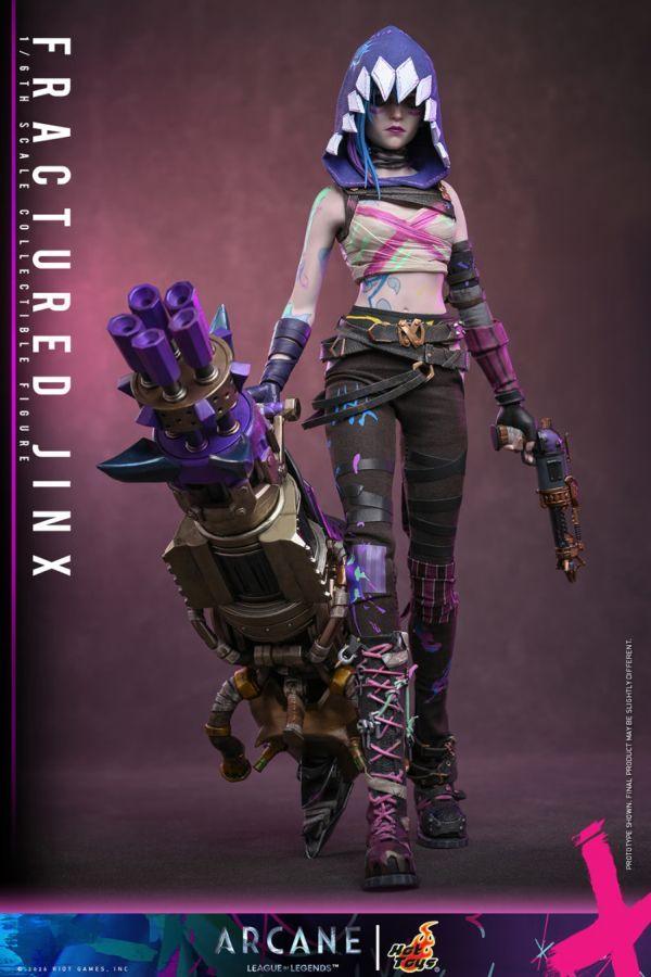 Arcane: League of Legends - Fractured Jinx 1:6 Scale Collectible Action Figure