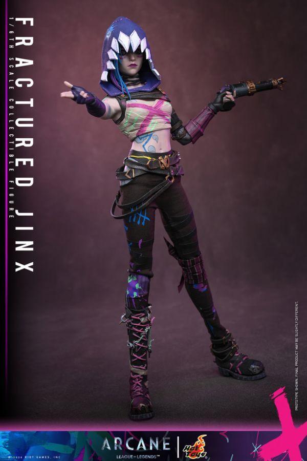 Arcane: League of Legends - Fractured Jinx 1:6 Scale Collectible Action Figure