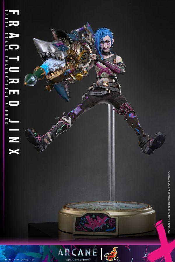 Arcane: League of Legends - Fractured Jinx 1:6 Scale Collectible Action Figure