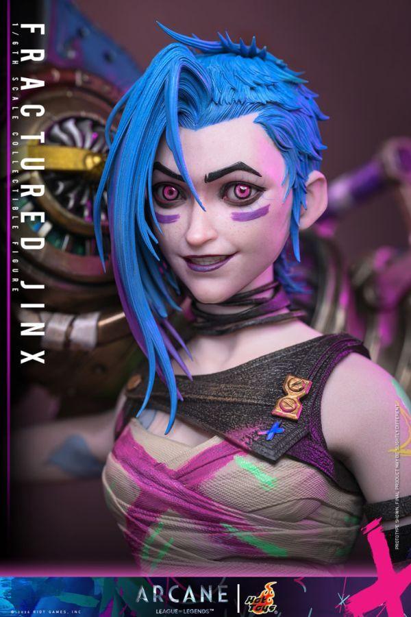 Arcane: League of Legends - Fractured Jinx 1:6 Scale Collectible Action Figure