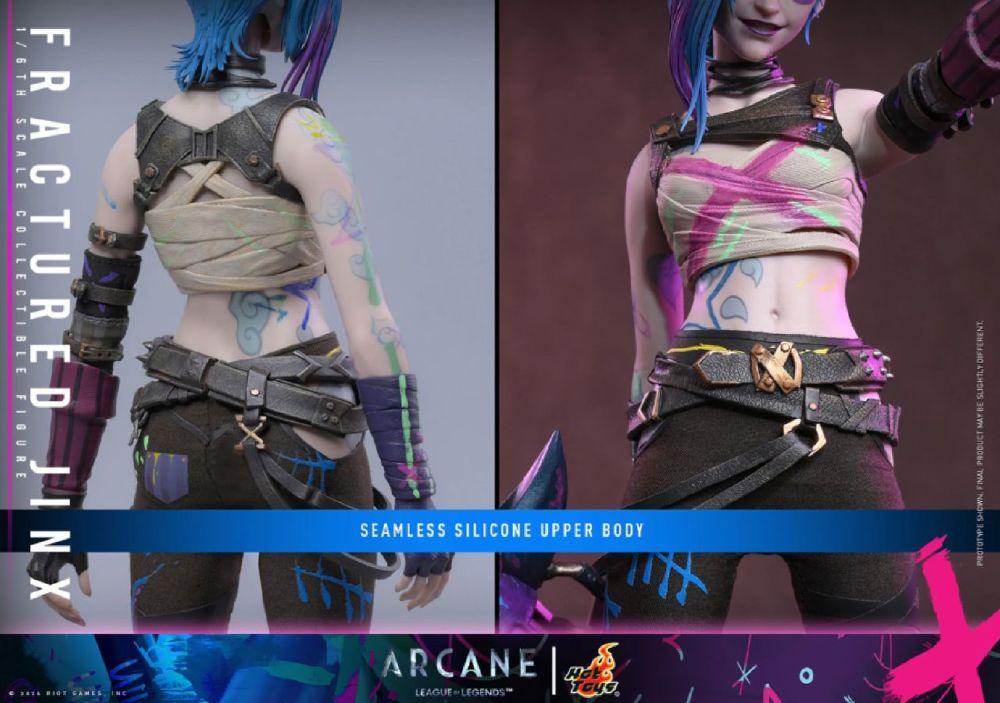 Arcane: League of Legends - Fractured Jinx 1:6 Scale Collectible Action Figure