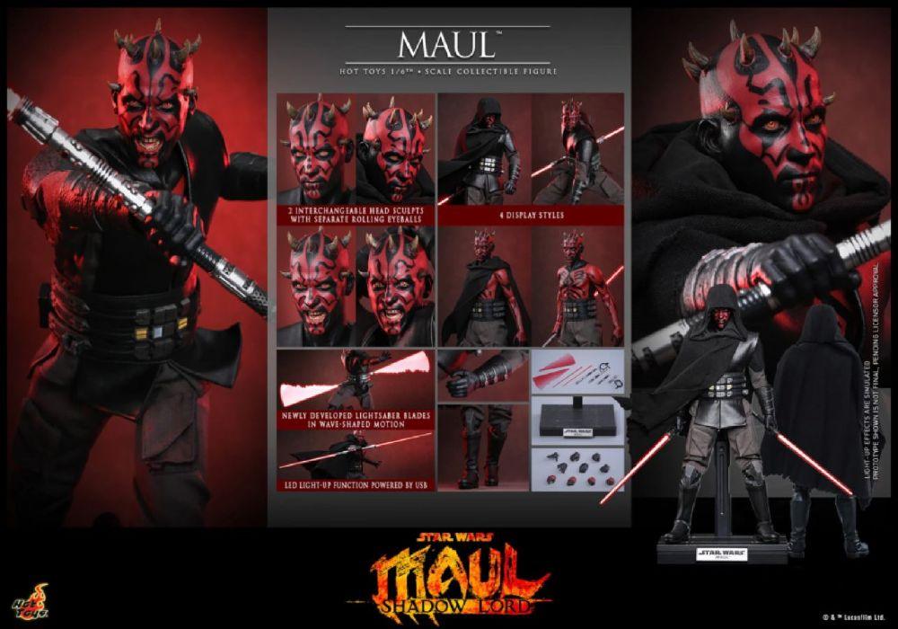 Maul: Shadow Lord - Darth Maul 1:6 Scale Collectable Action Figure