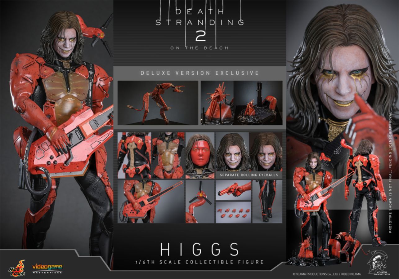 Death Stranding 2 - Higgs Deluxe Edition 1:6 Scale Collectable Action Figure