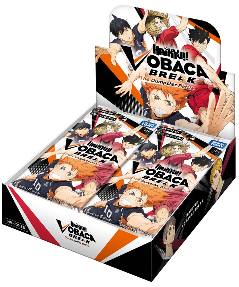 HV-P01 HAIKYU !! VOBACA BREAK: The Dumpster Battle Booster Pack Vol.1 Trading Card Game (English Version)