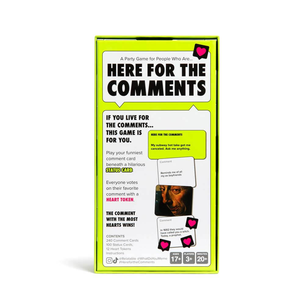What Do You Meme? Here For The Comments