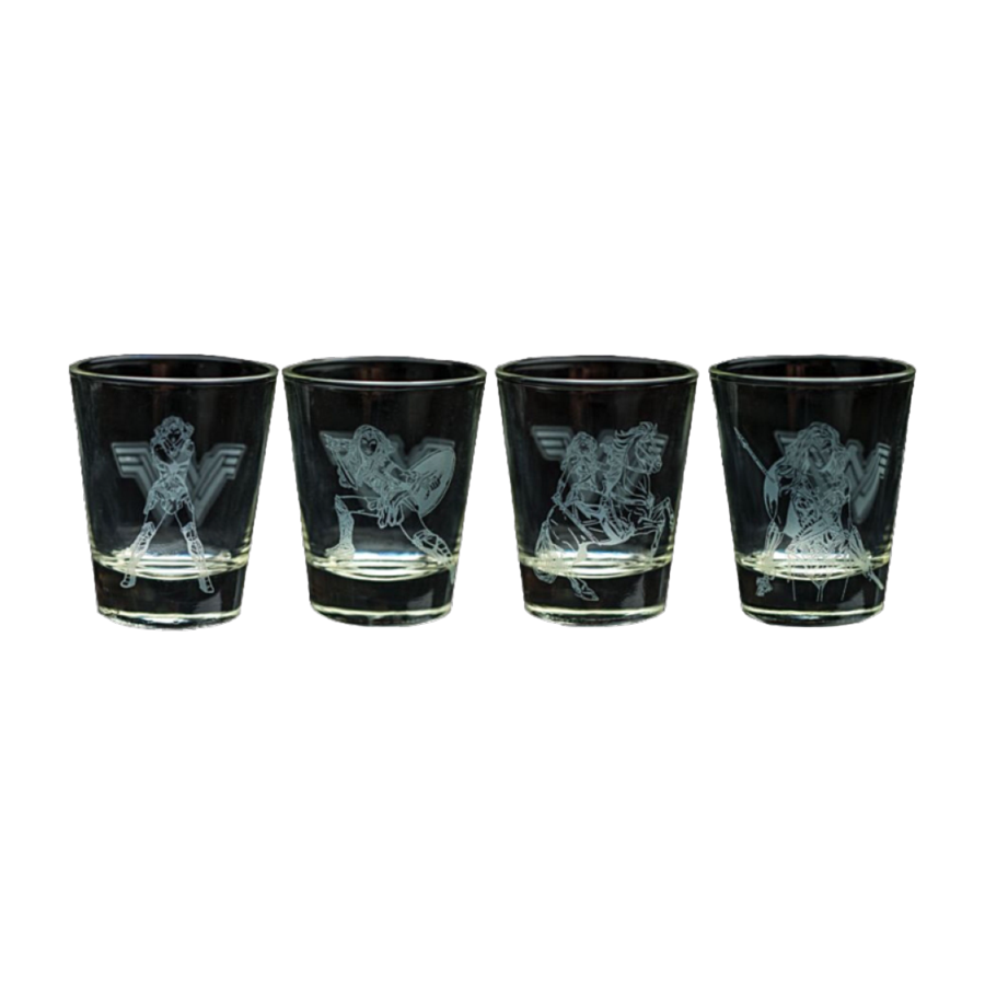 Wonder Woman (2017) - Frosted Designs Shot Glass Set