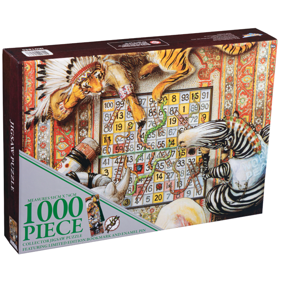 The Eleventh Hour - Snakes and Ladders 1000 piece Collector Jigsaw Puzzle