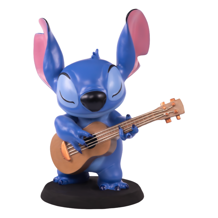 Lilo and Stitch - Stich with Guitar Resin Statue