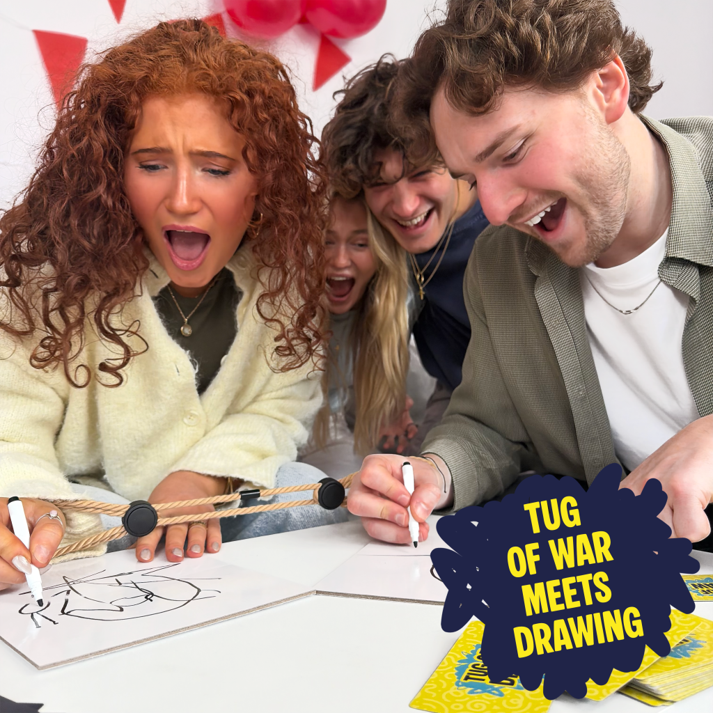 Regrettable Boardgame Assortment - Tug of Draw/ Split or Steal/ Identity Swap